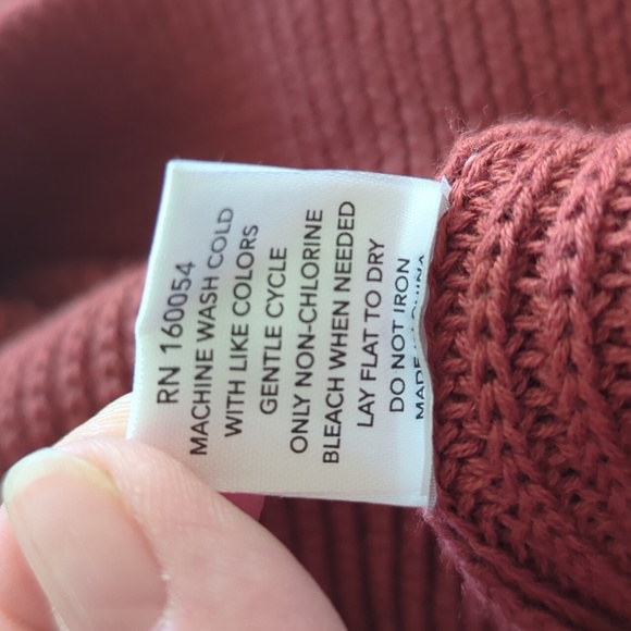 NEW Ascot and Hart Knit Midi Skirt 3X Brown FLAW DISCOLORATION - Picture 5 of 14